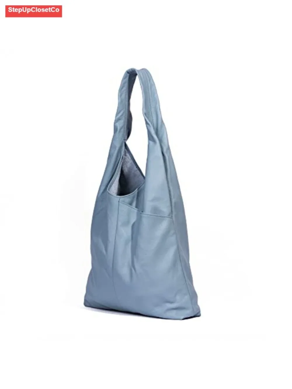Full Grain Leather Tote Bag Women Multipurpose Shoulder Handbag